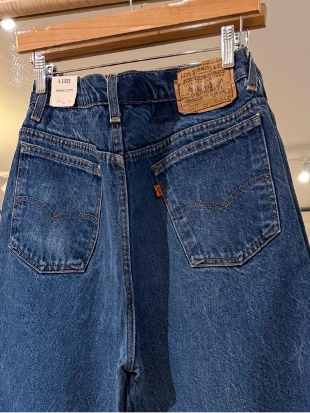 B SIDES reworked vintage Levi’s